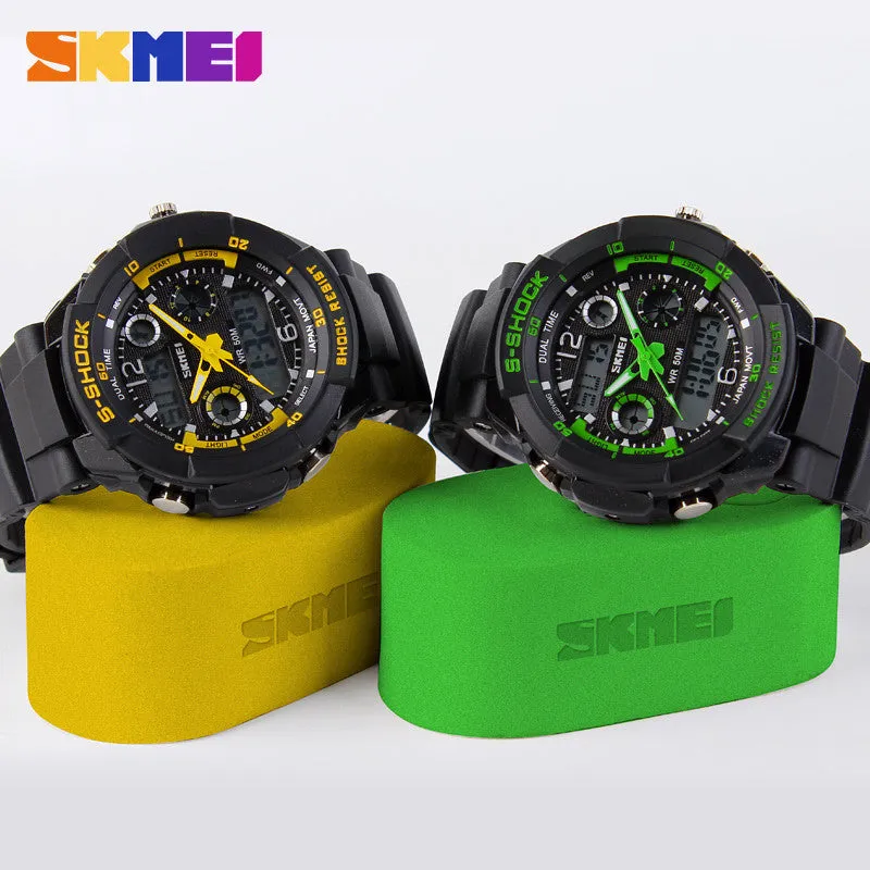 Men's Quartz Digital Watch Men Sports Watches SKMEI S Shock Relojes LED Military Waterproof Wristwatches