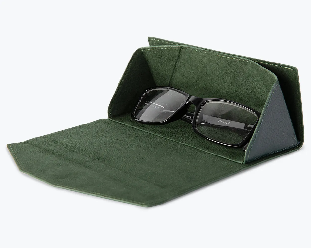 Metro Foldable Leather Glasses Case