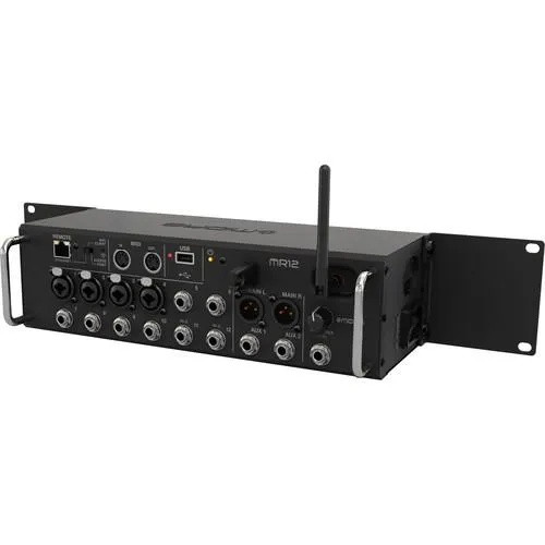 Midas MR12 12-Input Digital Mixer For iPad Android Tablets With Wi-Fi And USB Recorder