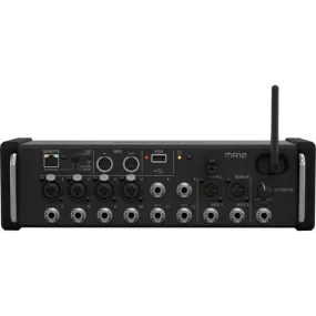 Midas MR12 12-Input Digital Mixer For iPad Android Tablets With Wi-Fi And USB Recorder