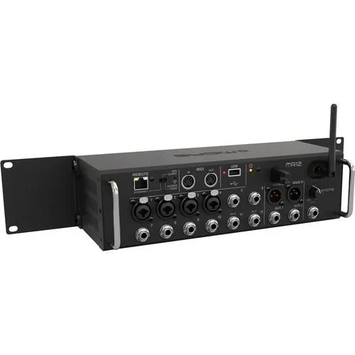 Midas MR12 12-Input Digital Mixer For iPad Android Tablets With Wi-Fi And USB Recorder