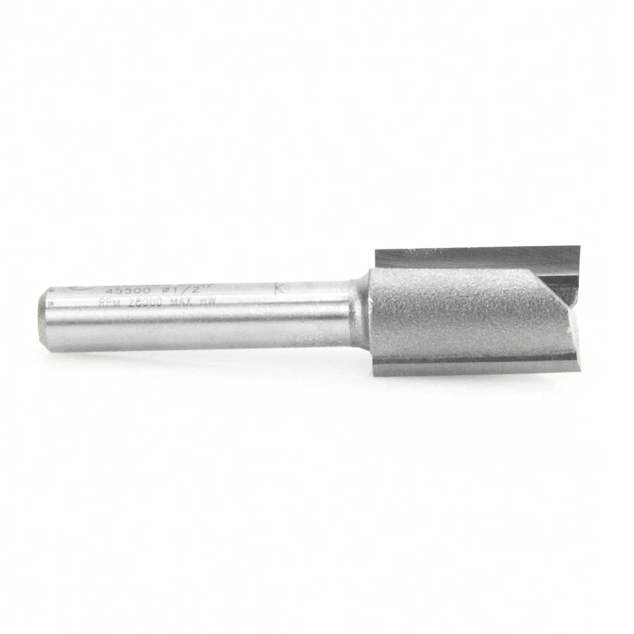 Mortising Straight Plunge Router Bit | 2 Flute | Various Dia x 3⁄4 x 1⁄4" Shank | 45500 | 738685855003