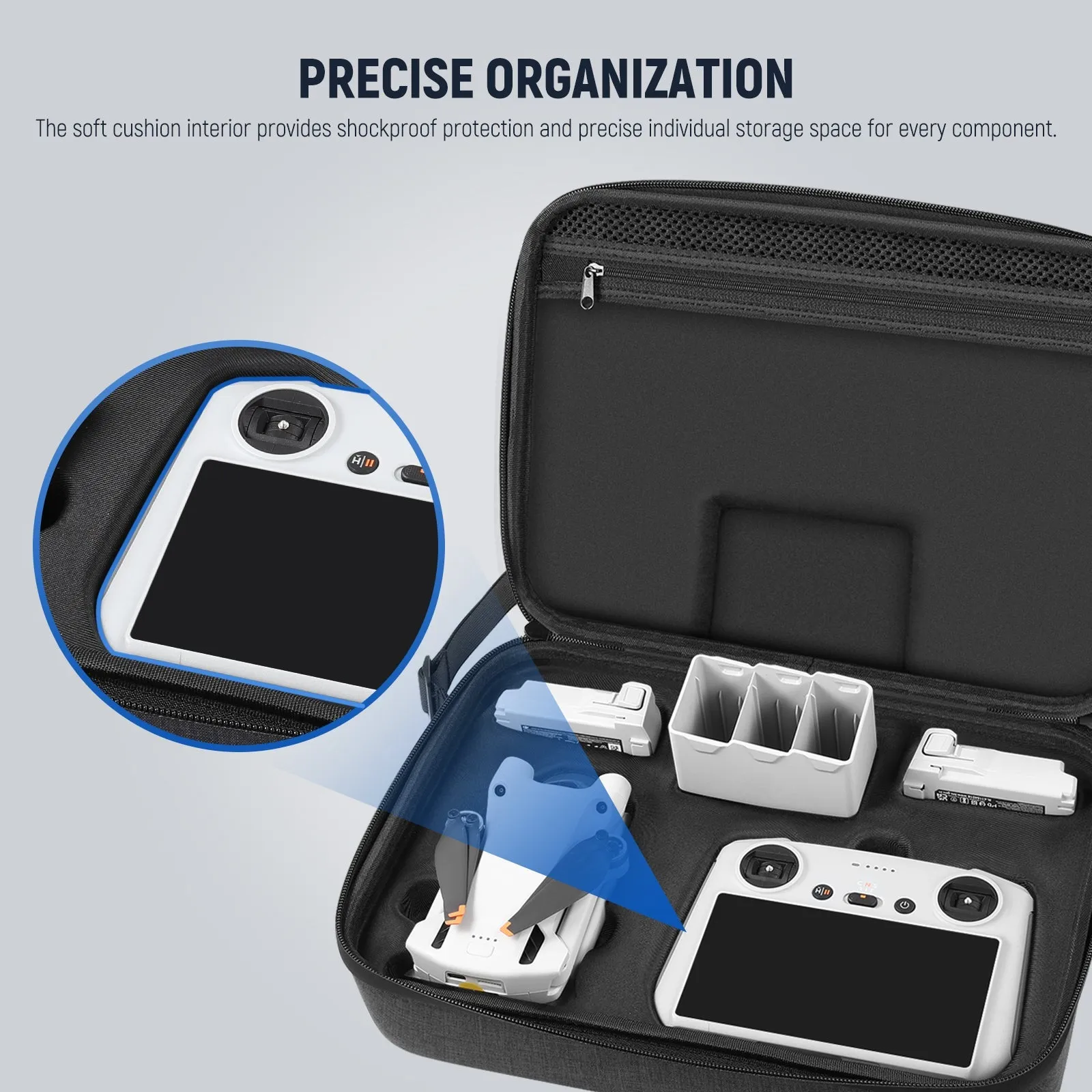 NEEWER PB001 Mini 3 Pro Case For DJI Mini 3/Mini 3 Pro