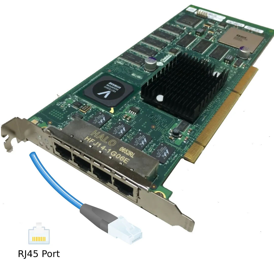 NetApp Adapter X1007A-R5 (ONTAP) 1Gb PCI-X bus with plug RJ45 (4p 1GbE TOE Cu)