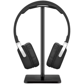 New Bee Headphone Stand with Aluminum Support Bar (Black)