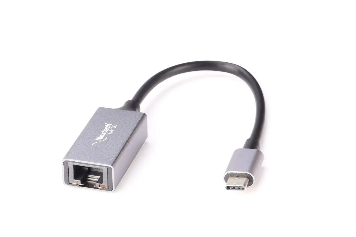 Nextech NA12C USB-C (M) To RJ45 USB 3.0 gigabit Adaptor