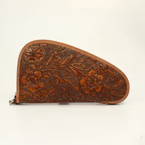 Nocona Leather Floral Gun Case