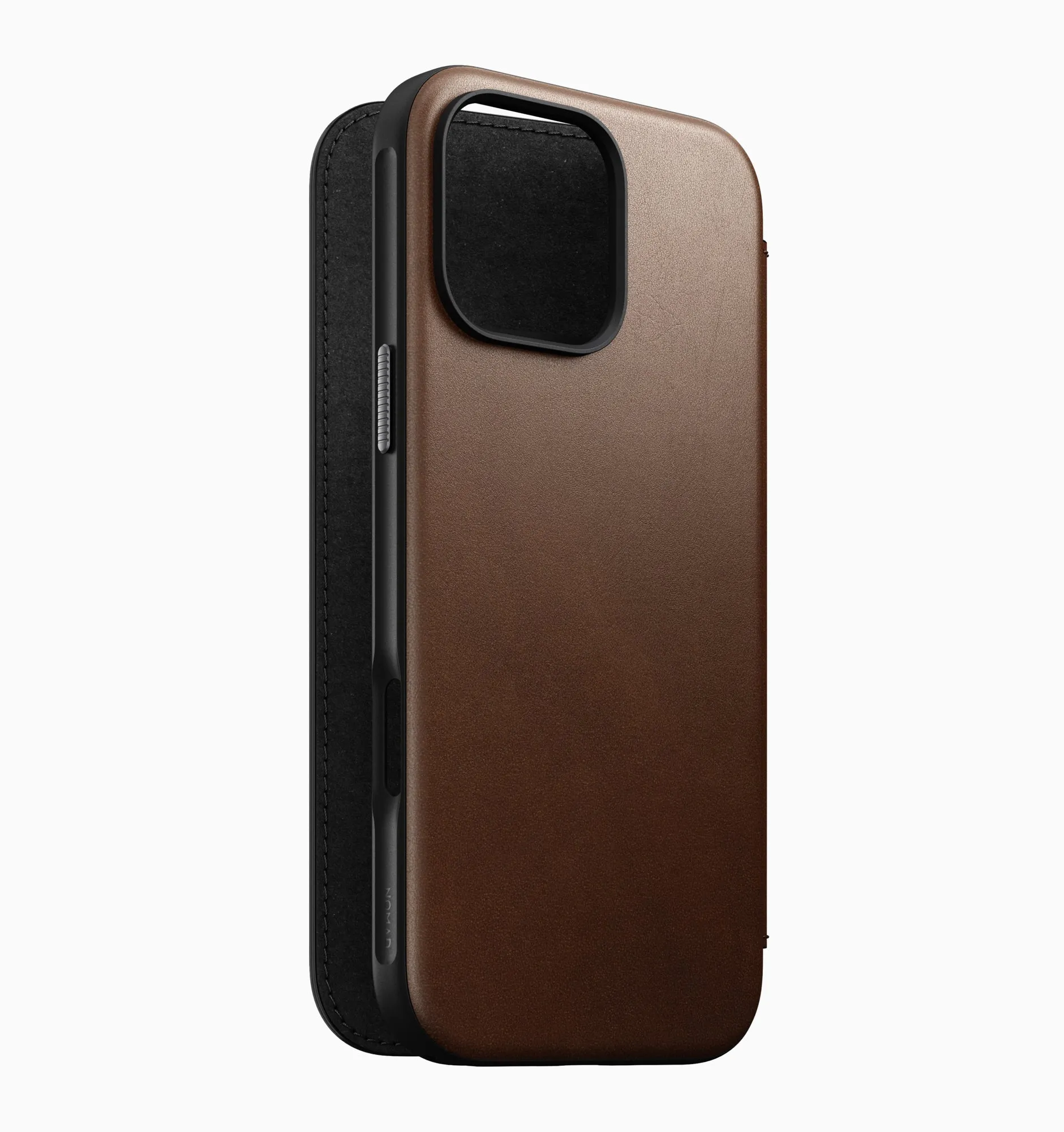 Nomad Modern Leather Folio Case - iPhone 16 Pro Max