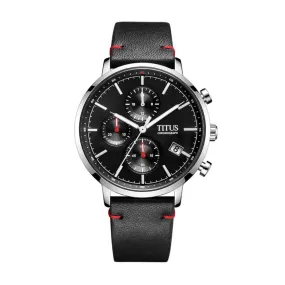 Nordic Tale Chronograph Quartz Leather Men Watch W06-03298-003