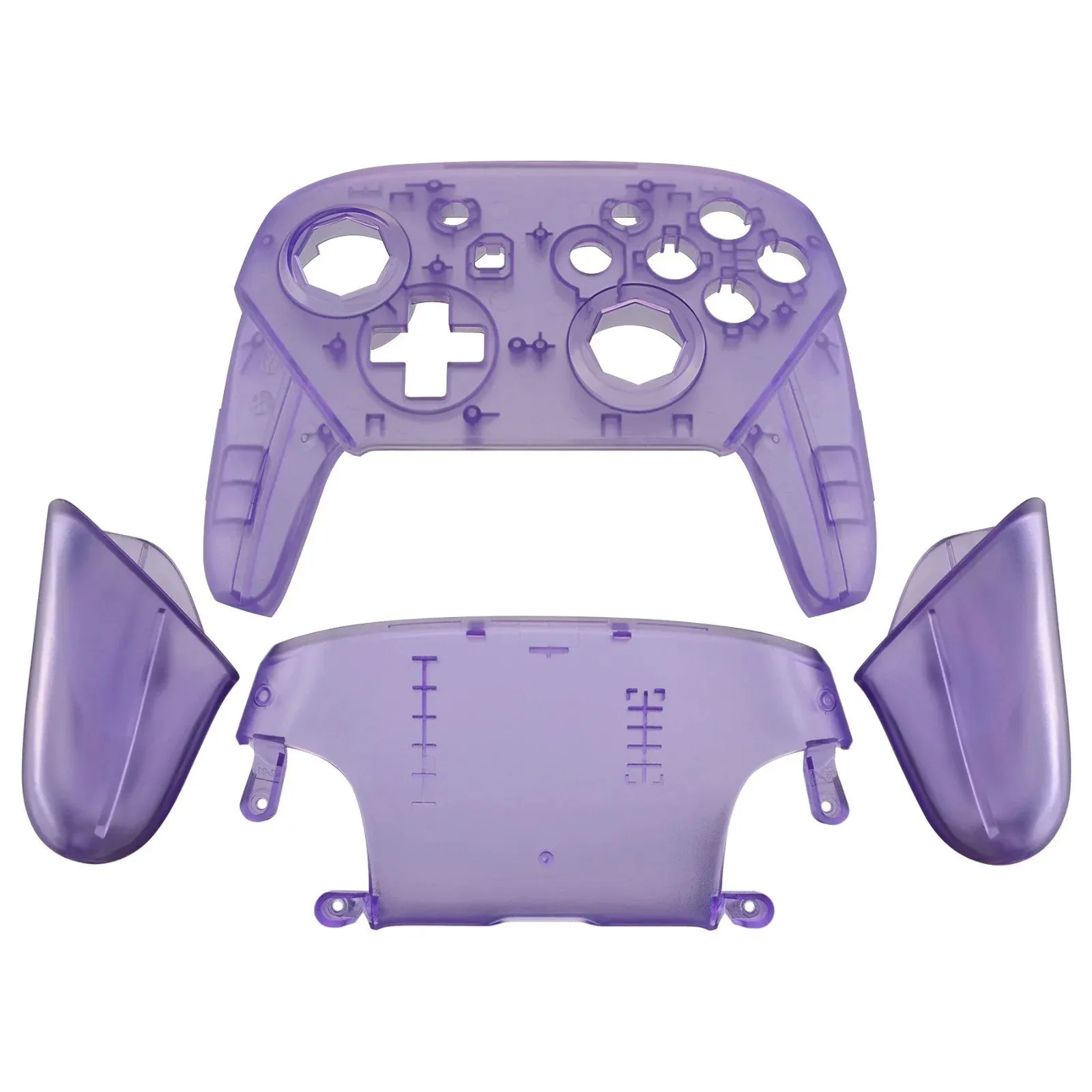 Octagonal Gated Nintendo Switch Pro Controller Shell and Grips - eXtremeRate