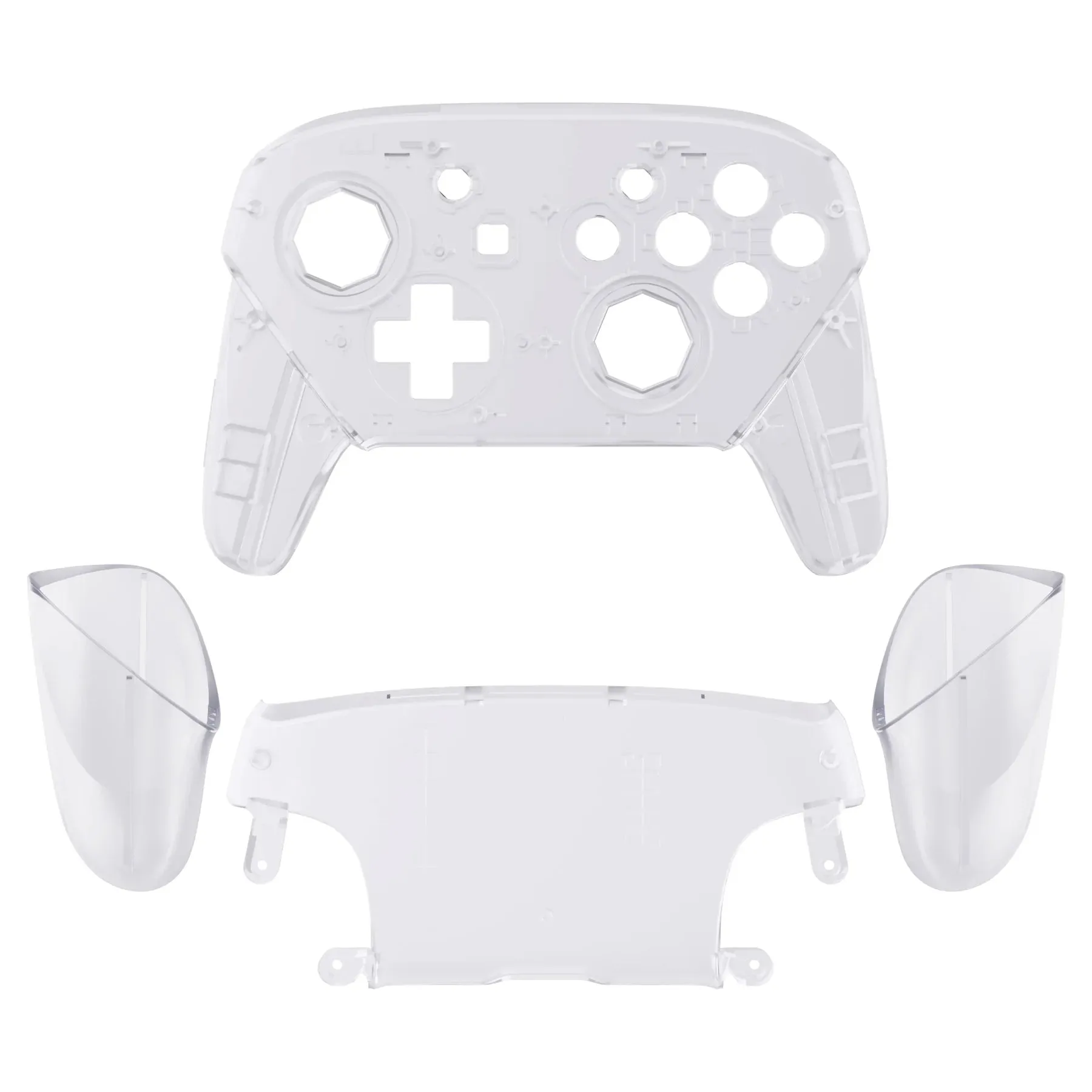 Octagonal Gated Nintendo Switch Pro Controller Shell and Grips - eXtremeRate