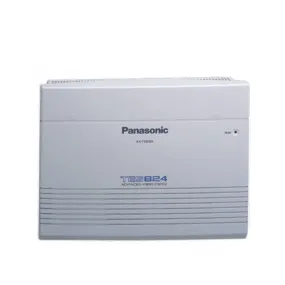 Panasonic KX-TES824 Advanced Hybrid PABX Telephone System with 8 CO lines and 24 Extensions Built-In Modem, Extension CLI, DISA / Message on Busy, for PC Programming