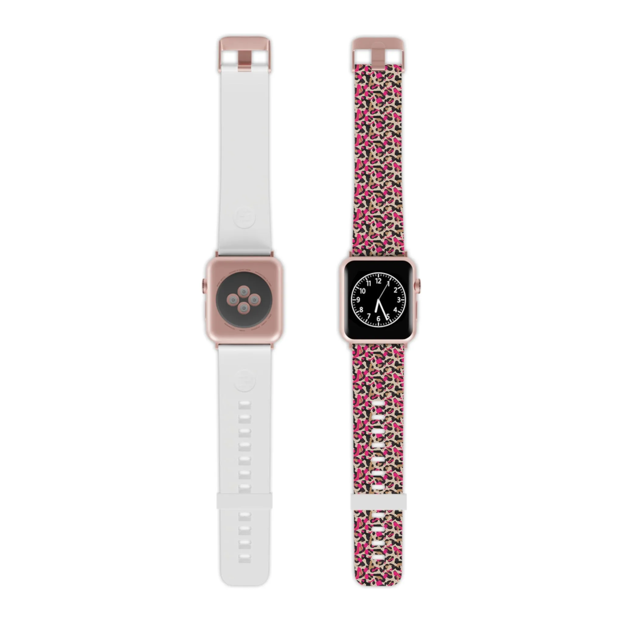 Pink Leopard Watch Band for Apple Watch