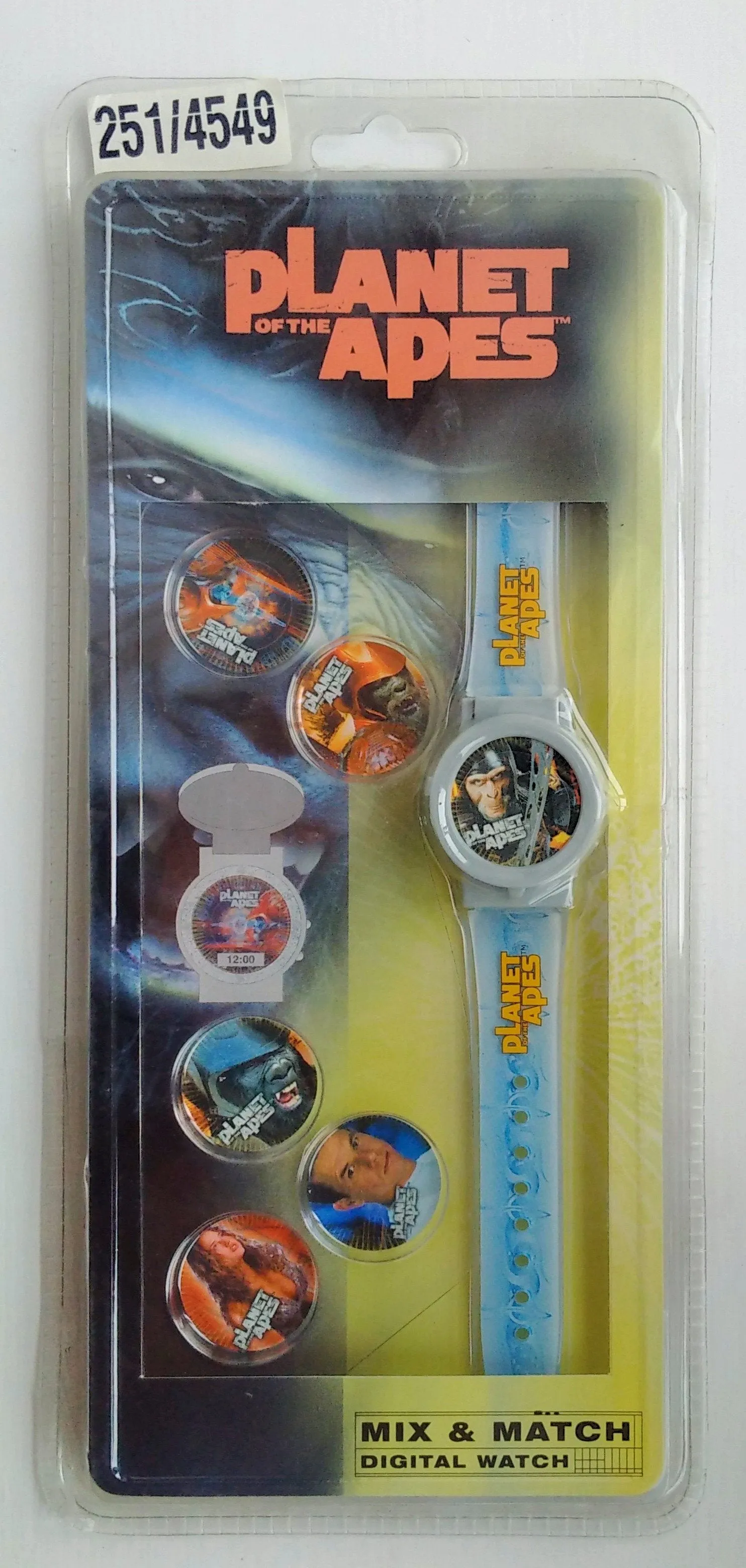 Planet of the Apes Boys Mix & Match Digital Wrist Watch