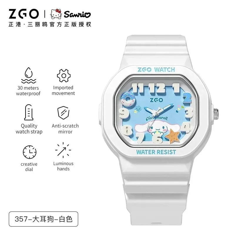 Pokemon Joint Zgo Sanrio Psyduck Charmander Waterproof Watch for Boys and Girls