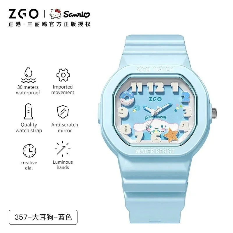 Pokemon Joint Zgo Sanrio Psyduck Charmander Waterproof Watch for Boys and Girls