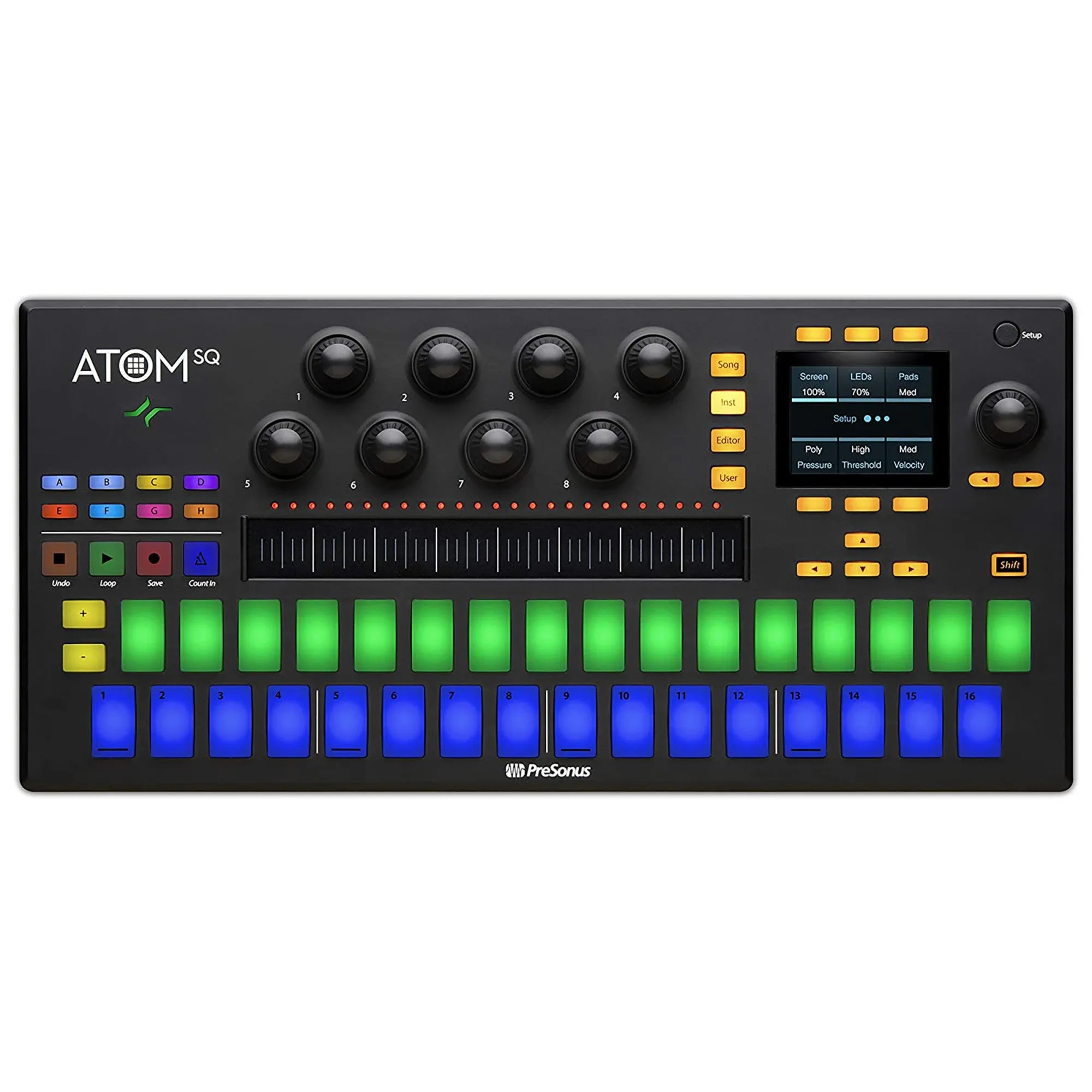 PreSonus ATOM SQ Hybrid Midi Keyboard/Pad Performance and Production Controller