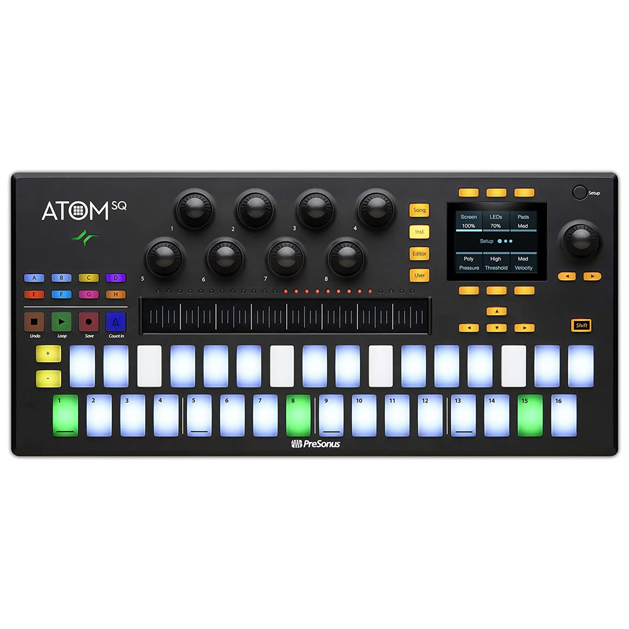 PreSonus ATOM SQ Hybrid Midi Keyboard/Pad Performance and Production Controller