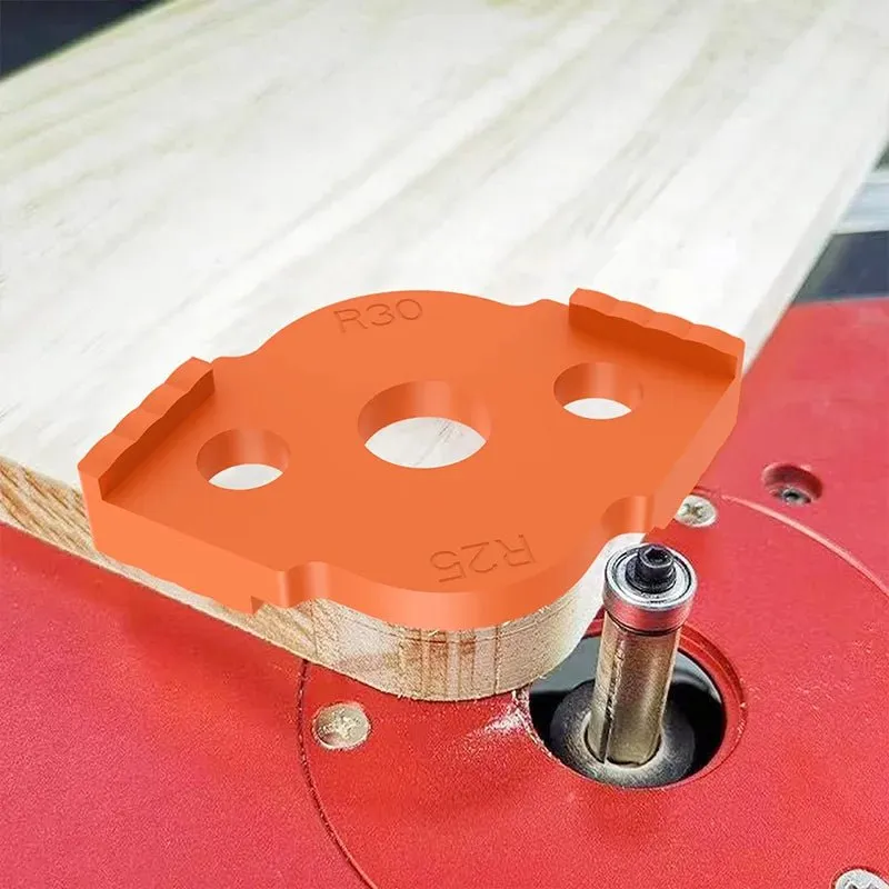 Radius Jig Router Templates - Routing Rounded Corners Router Bit Templates