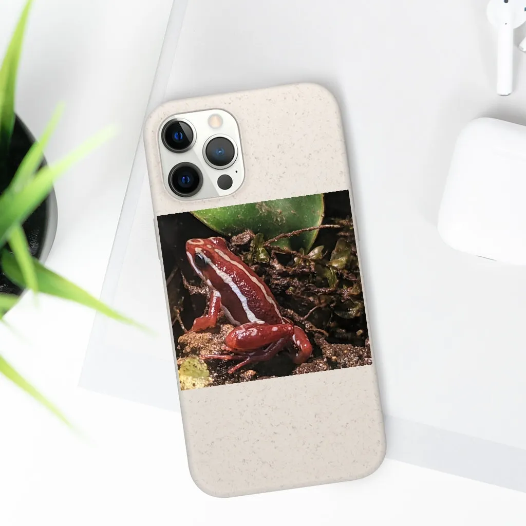 Red Frog Biodegradable Case