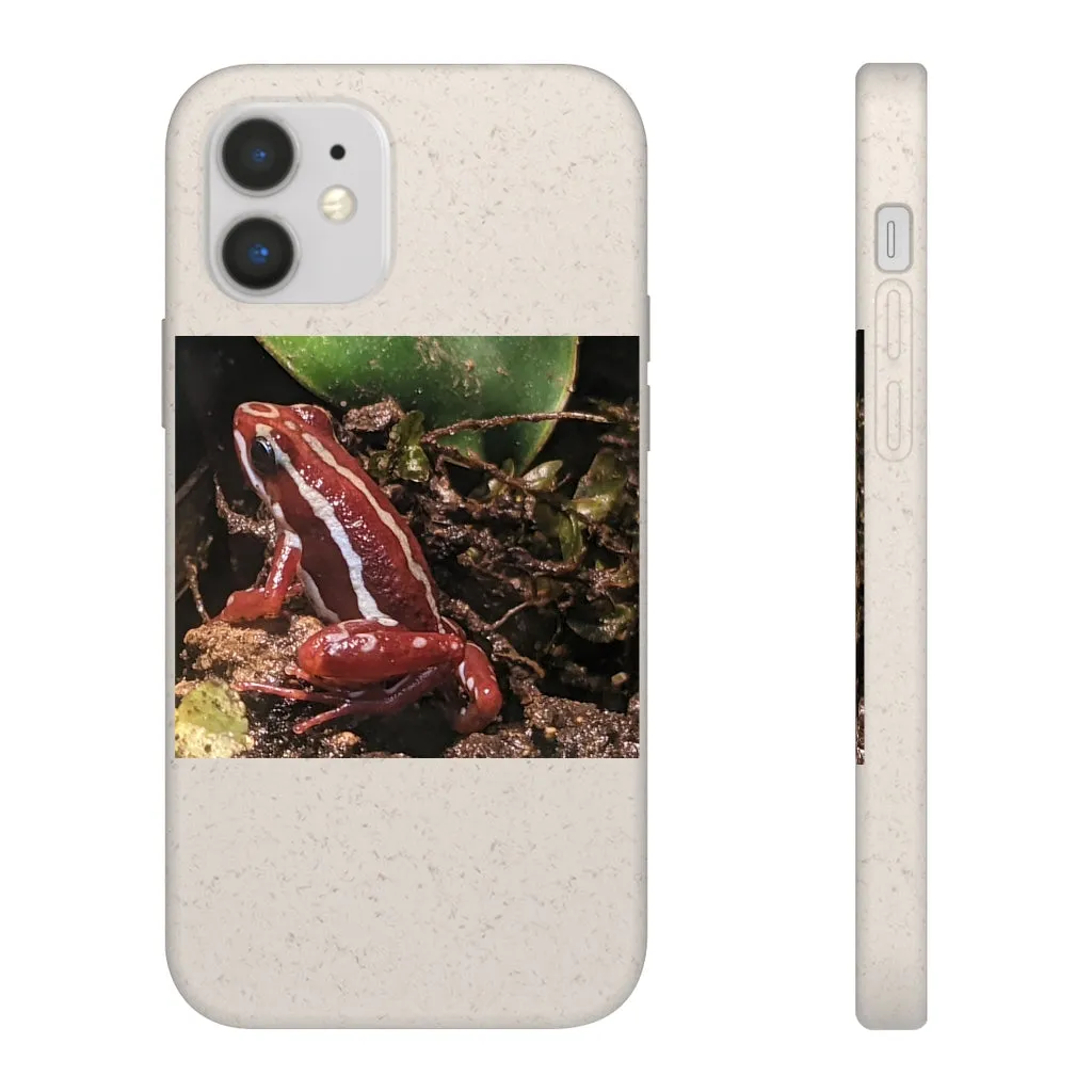 Red Frog Biodegradable Case