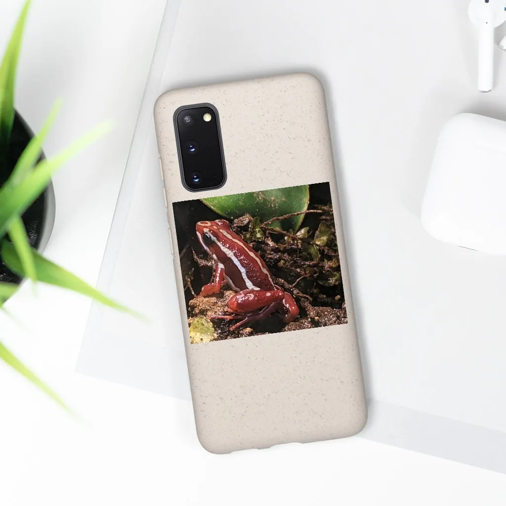 Red Frog Biodegradable Case