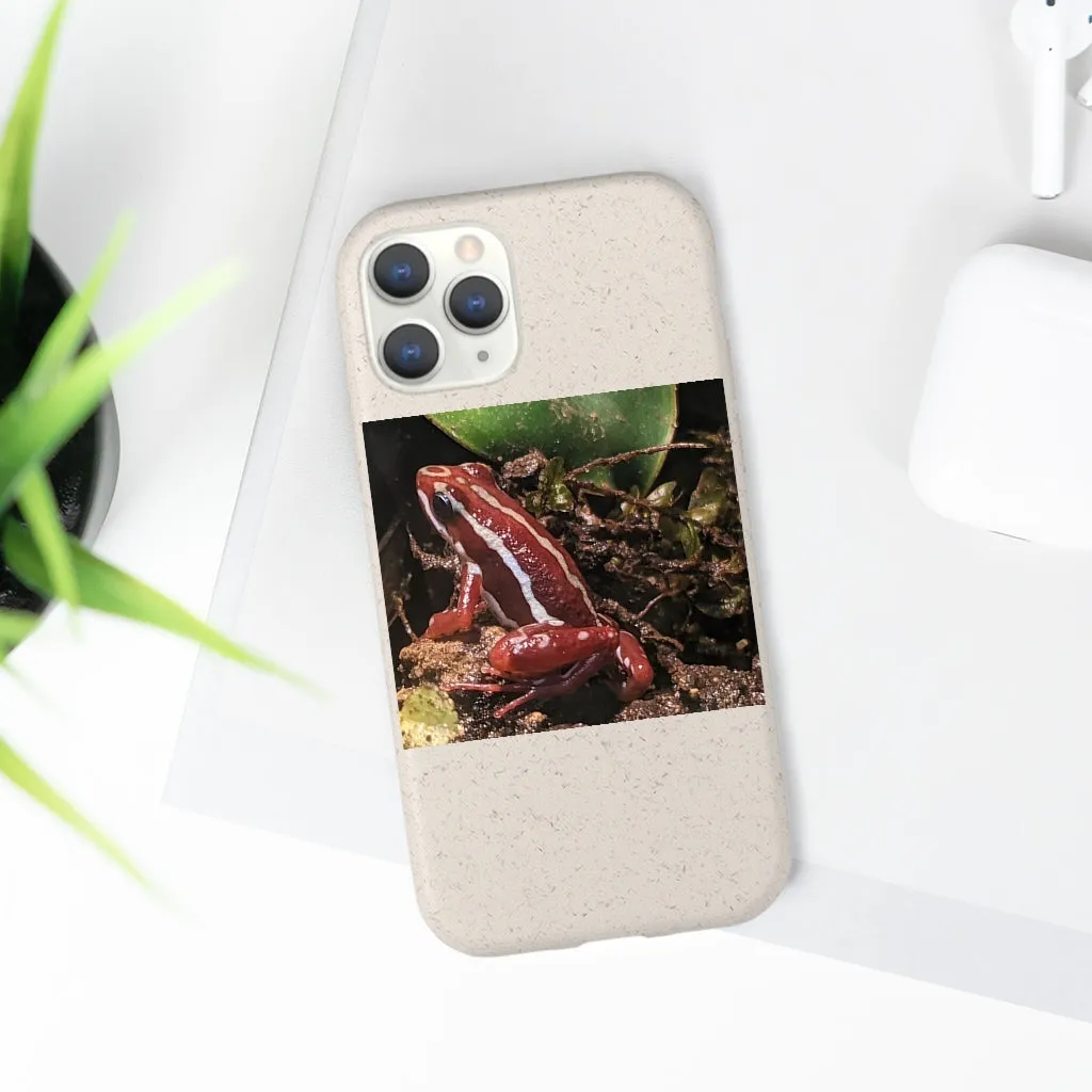 Red Frog Biodegradable Case