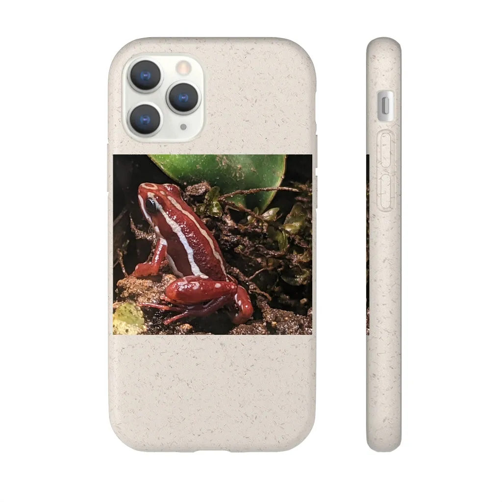 Red Frog Biodegradable Case