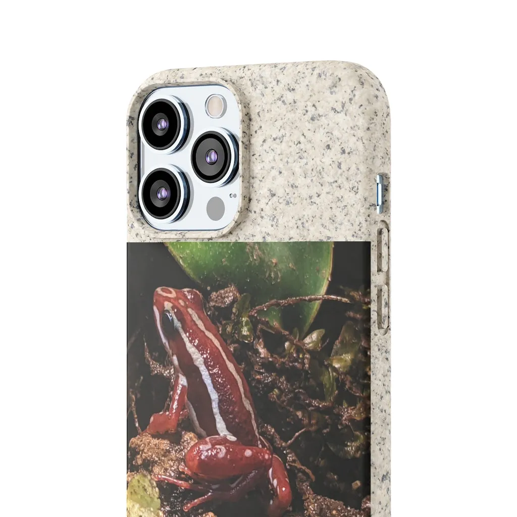 Red Frog Biodegradable Case