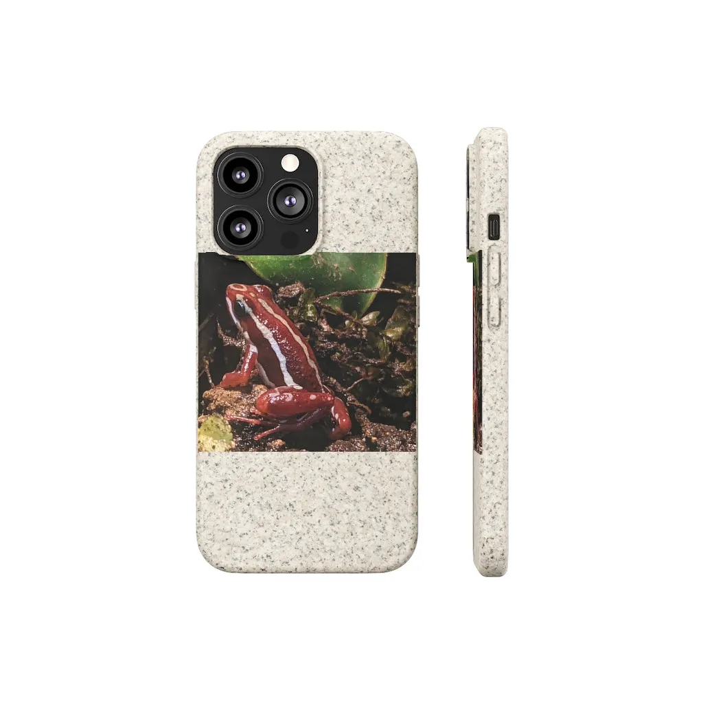 Red Frog Biodegradable Case