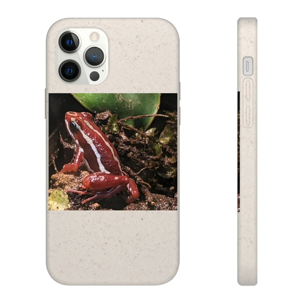 Red Frog Biodegradable Case