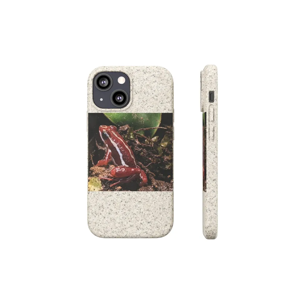 Red Frog Biodegradable Case