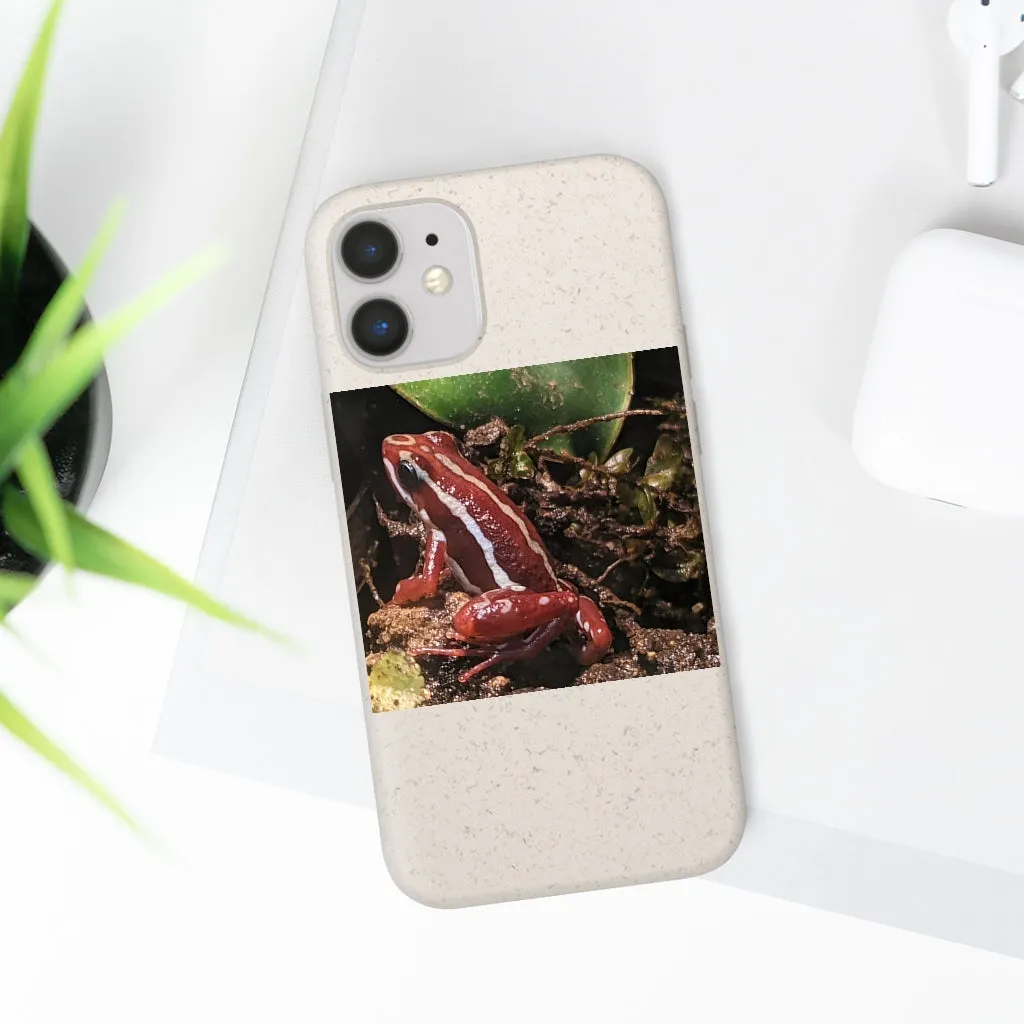 Red Frog Biodegradable Case