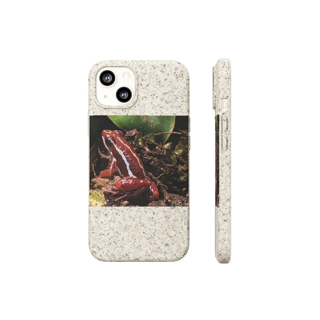 Red Frog Biodegradable Case