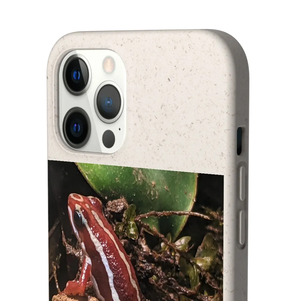 Red Frog Biodegradable Case