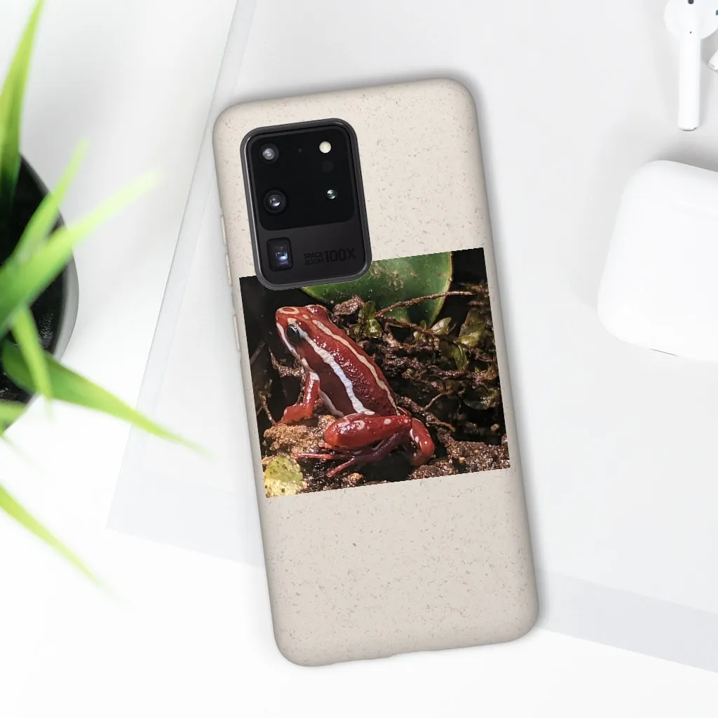 Red Frog Biodegradable Case