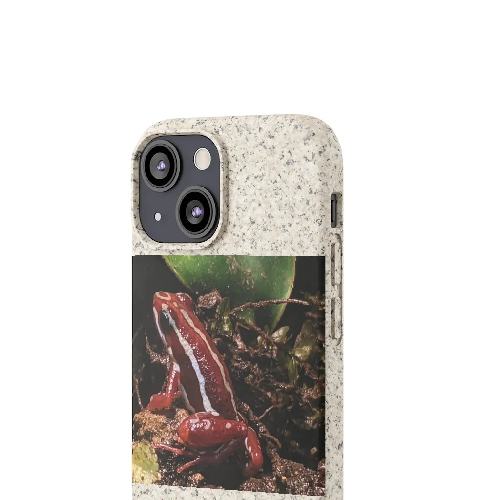 Red Frog Biodegradable Case