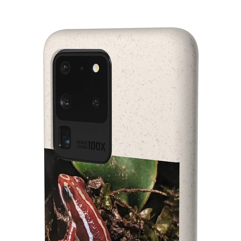 Red Frog Biodegradable Case