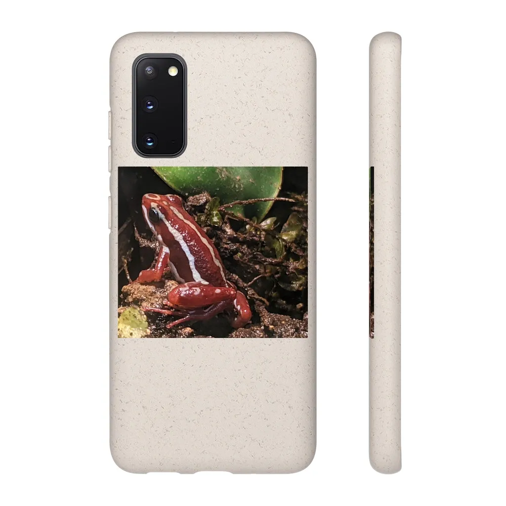 Red Frog Biodegradable Case