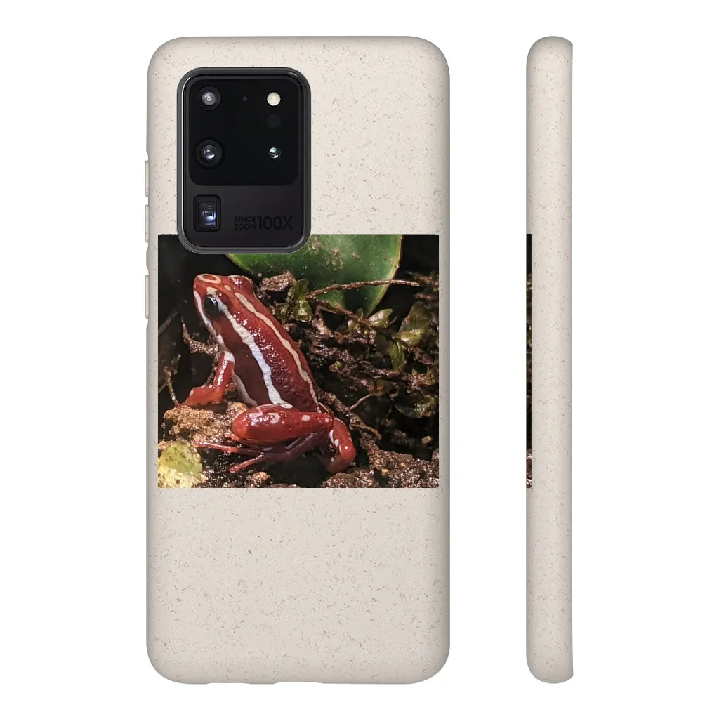 Red Frog Biodegradable Case