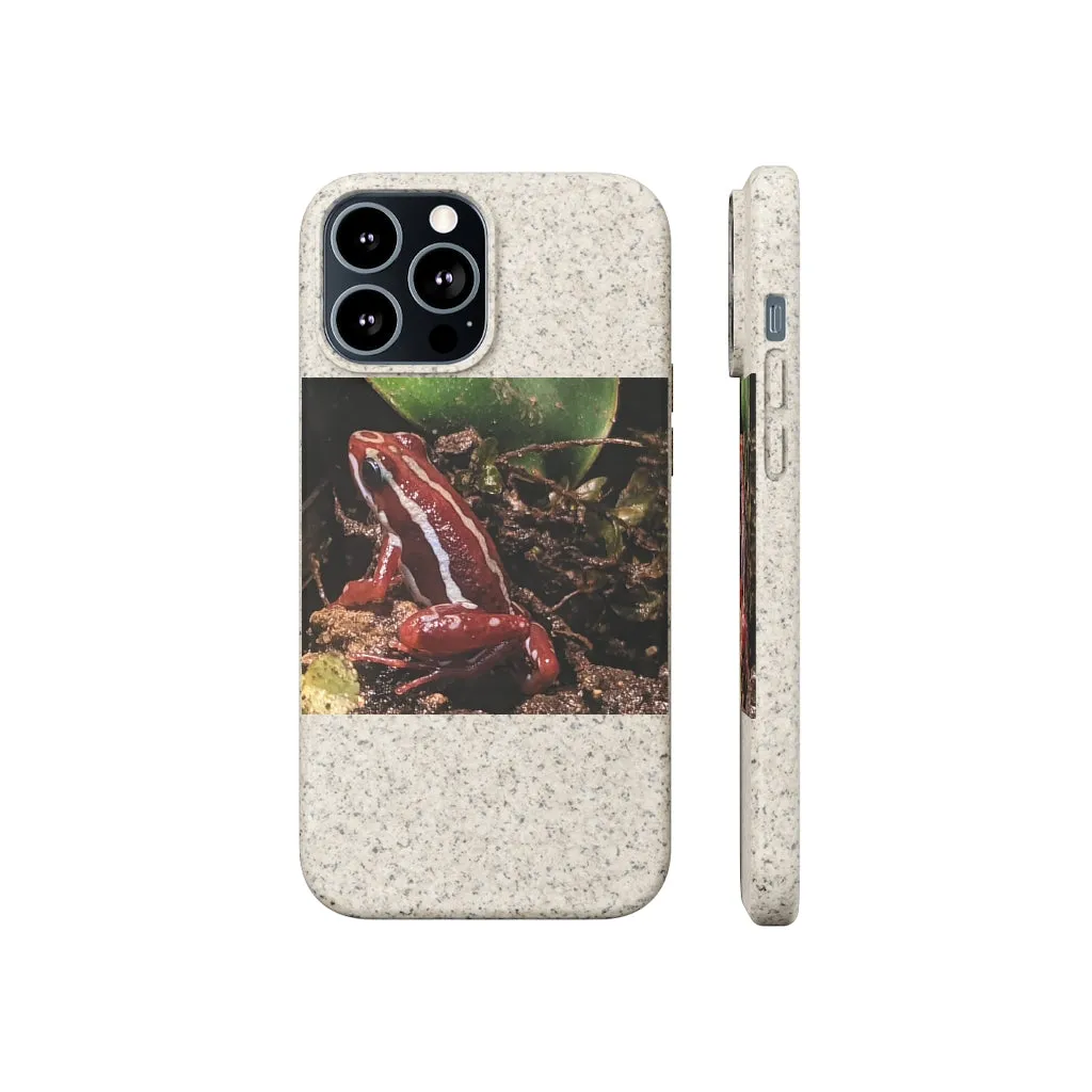 Red Frog Biodegradable Case