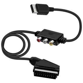 RGB Scart Cable With AV Adapter for SEGA Dreamcast