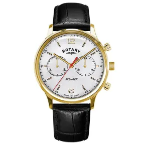 Rotary Avenger Men's White Watch GS05206/70