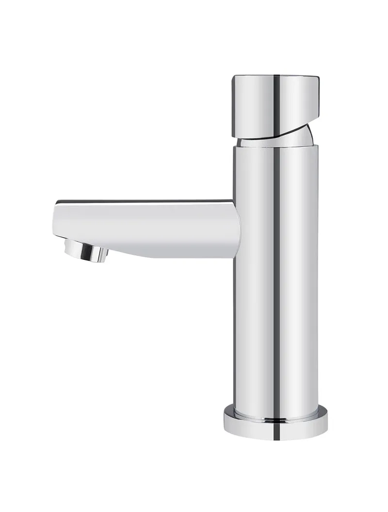 Round Pinless Basin Mixer - Polished Chrome