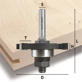 Router Bit - Slot with Bearings