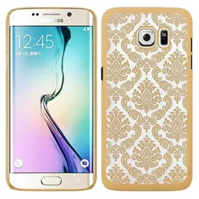 Samsung Galaxy S7 Damask Vintage Case, Ultra Slim Case Cover for Galaxy S7 - Gold