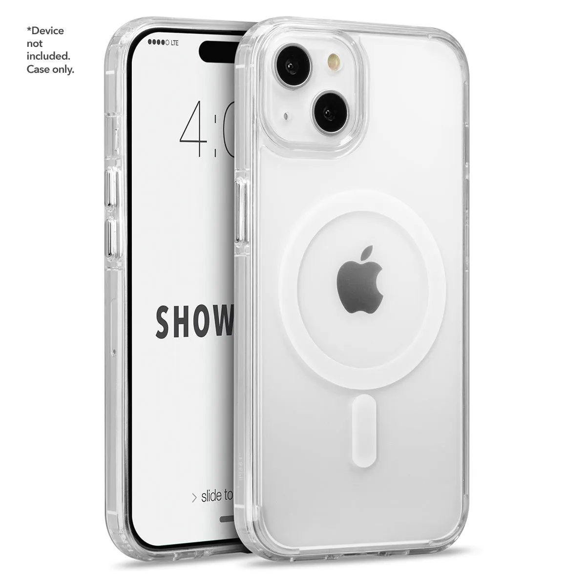 Showcase Halo - iPhone 15 Plus/ iPhone 14 Plus White w/ MagSafe Case