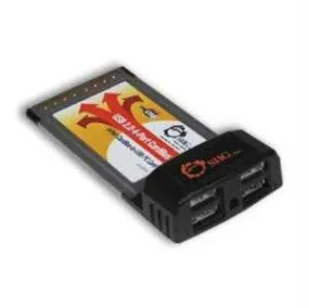 Siig, Inc. Usb Adapter - Plug-in Module - Cardbus - Usb 2.0