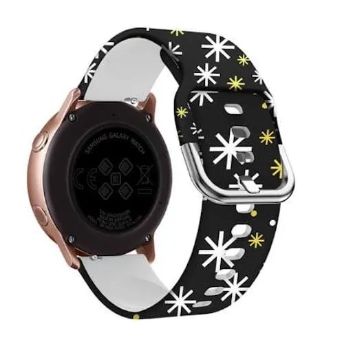 Silicone Pattern Watch Straps compatible with the Fitbit Sense 2