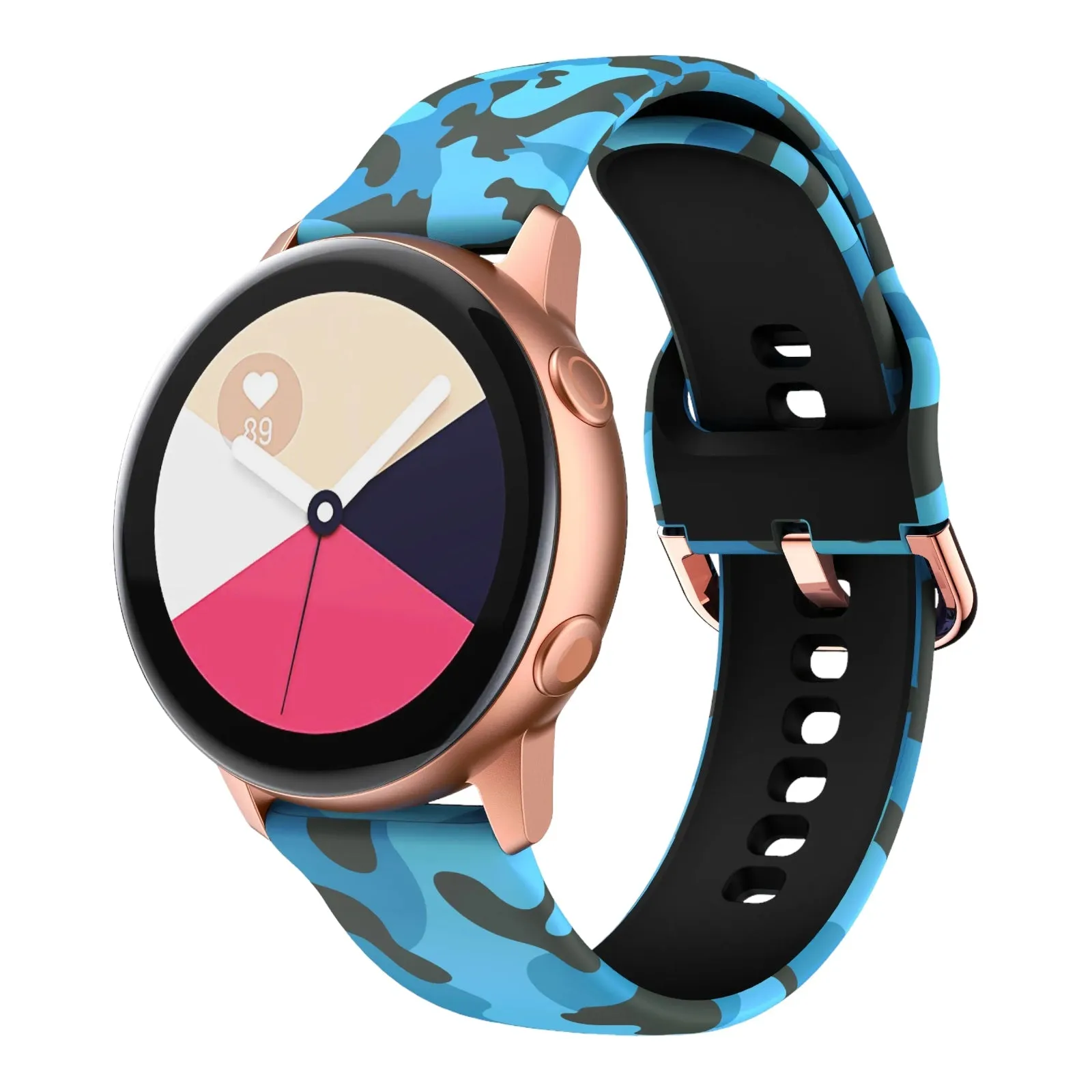 Silicone Pattern Watch Straps compatible with the Fitbit Sense 2